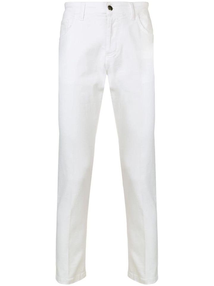 Entre Amis Classic Slim-fit Jeans - White