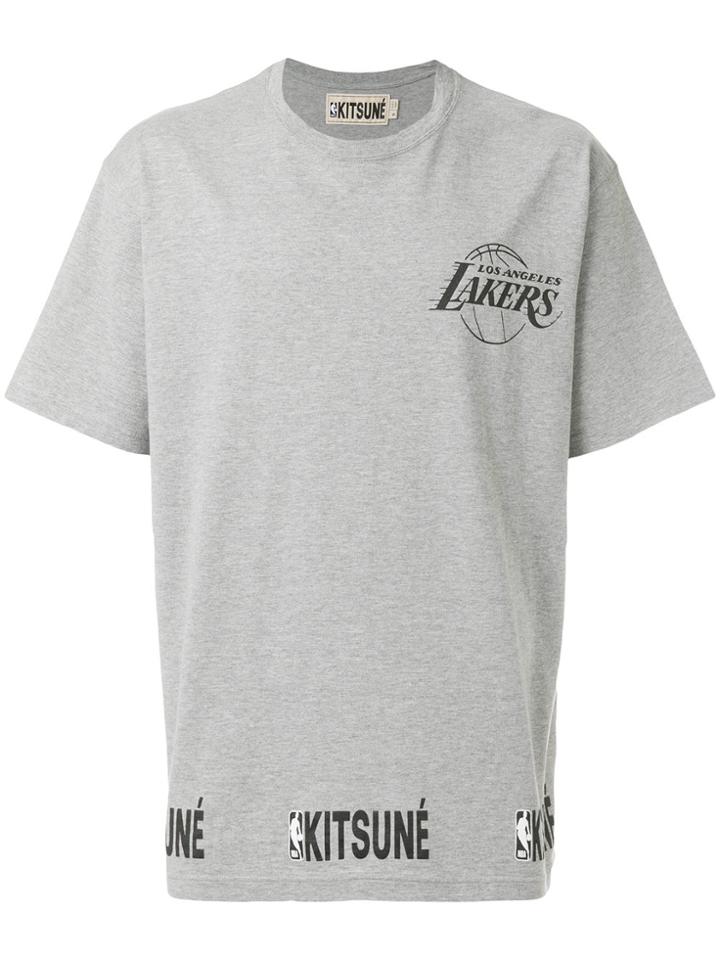 Maison Kitsuné Lakers T-shirt - Grey