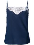 Fleur Du Mal Lace Cami - Blue
