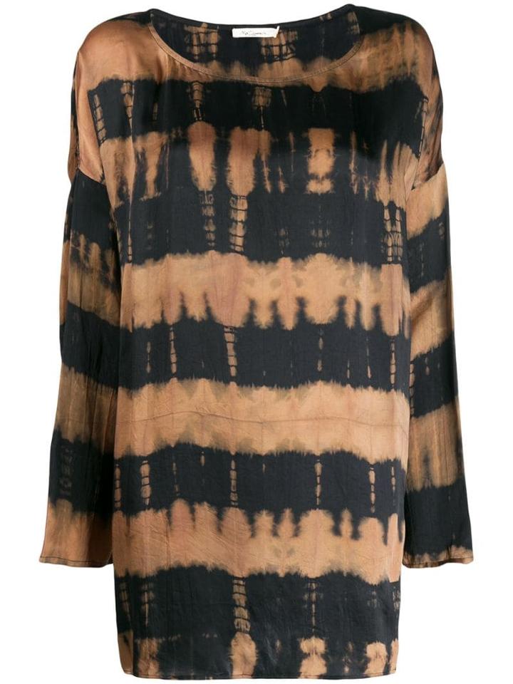 Mes Demoiselles Patterned Longsleeved Top - Brown
