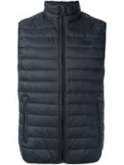 Armani Jeans Padded Gilet, Men's, Size: 48, Grey, Polyamide/feather Down
