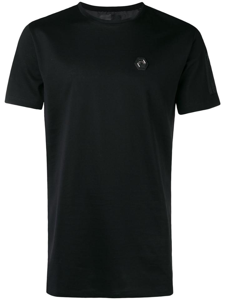 Philipp Plein Logo Plaque T-shirt - Black