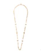 Chanel Vintage Docking Pearl Necklace - Metallic