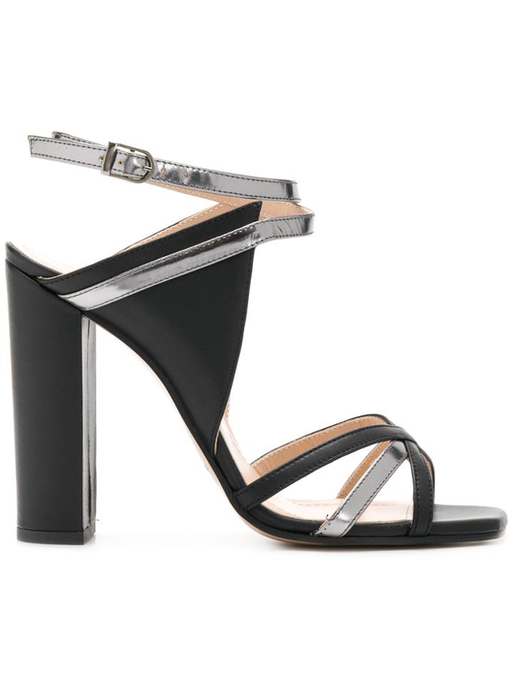 Marc Ellis Bicolour Sandals - Black