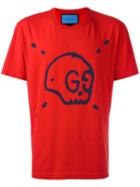 Gucci Guccighost T-shirt, Men's, Size: Xl, Red, Cotton