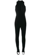 Versace Pre-owned Front Slit Jumpsuit - Black
