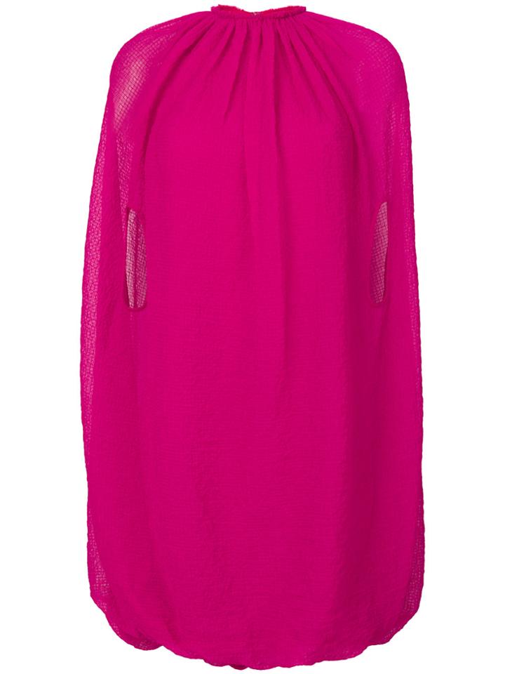 Helmut Lang Balloon Dress - Pink & Purple