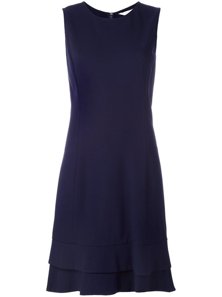 Diane Von Furstenberg Ruffle Hem Layer Dress