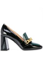 Prada Chain Detail Pumps - Black