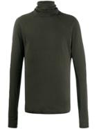 Andrea Ya'aqov Turtleneck Sweatshirt - Green