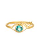 Marie Helene De Taillac 14kt Gold Eye Ring