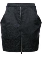 Thomas Wylde Spiderweb Mini Skirt - Black