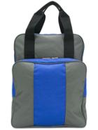 Comme Des Garçons Shirt Stripe Shoulder Bag - Grey