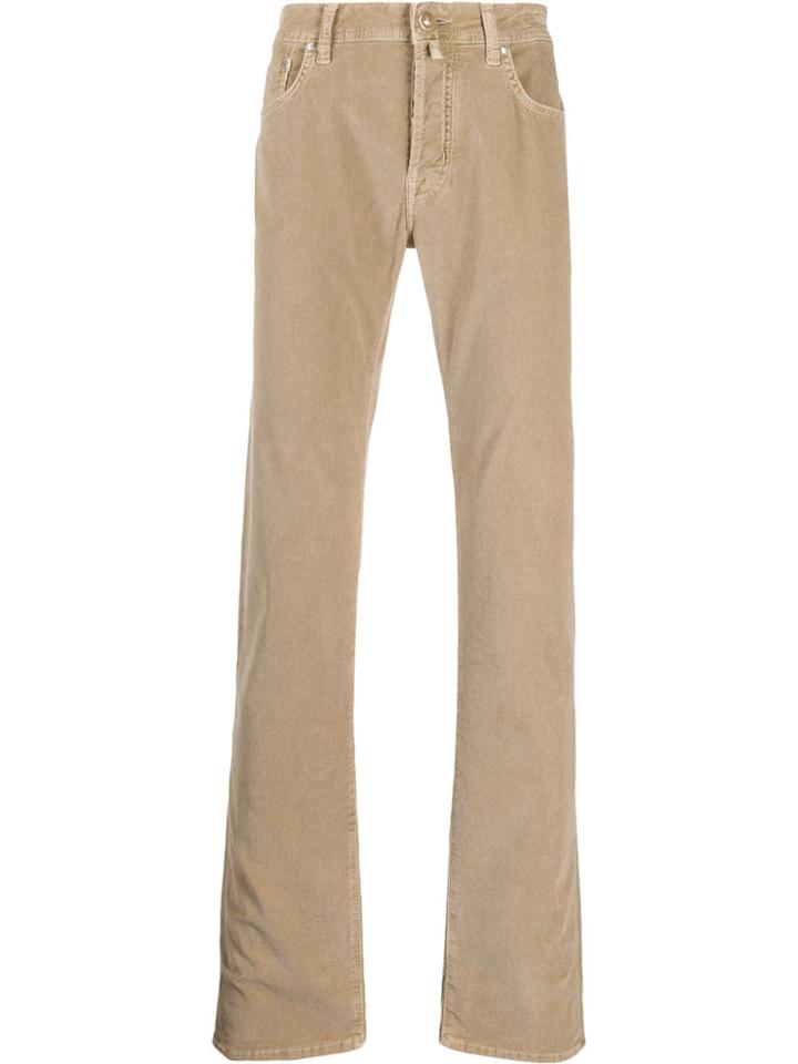 Jacob Cohen Straight-leg Trousers - Brown