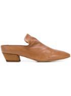 Officine Creative Slip-on Pointed Mules - Brown