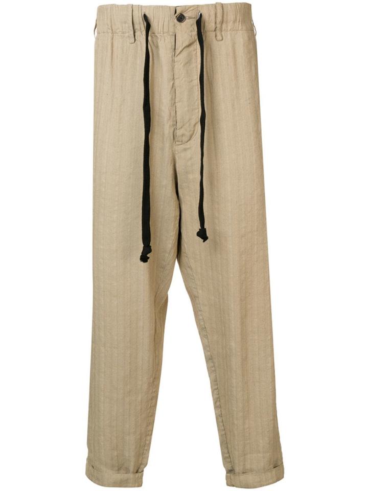Uma Wang Piagiama Trousers - Neutrals