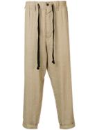 Uma Wang Piagiama Trousers - Neutrals