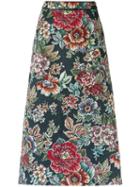 Olympiah - Midi Jacquard Skirt - Women - Cotton/polyester/polyacrylic - 40, Cotton/polyester/polyacrylic