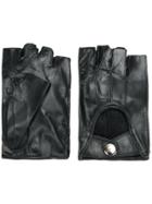 Ann Demeulemeester Blanche Fingerless Gloves - Black