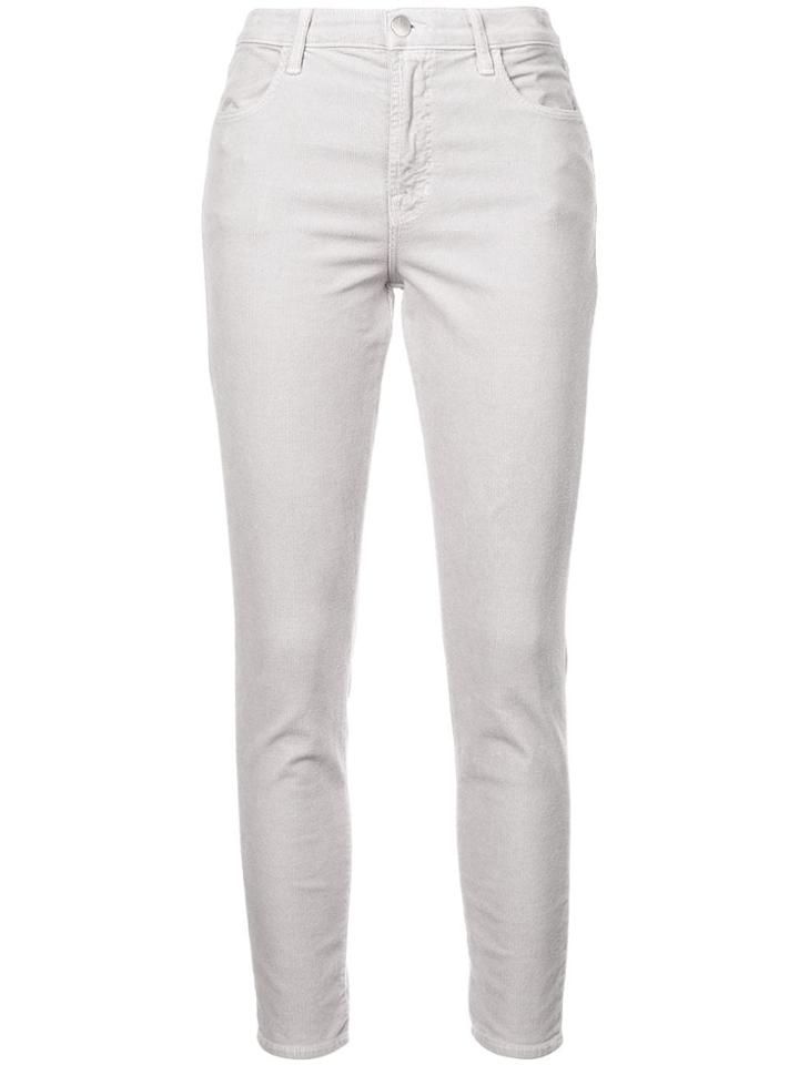 J Brand Skinny Fit Corduroy Trousers - Grey