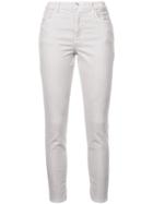J Brand Skinny Fit Corduroy Trousers - Grey