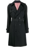 Jean Paul Gaultier Pre-owned 2000s Belted Trench Coat - Black
