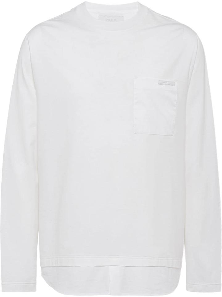 Prada Double-layer T-shirt - White