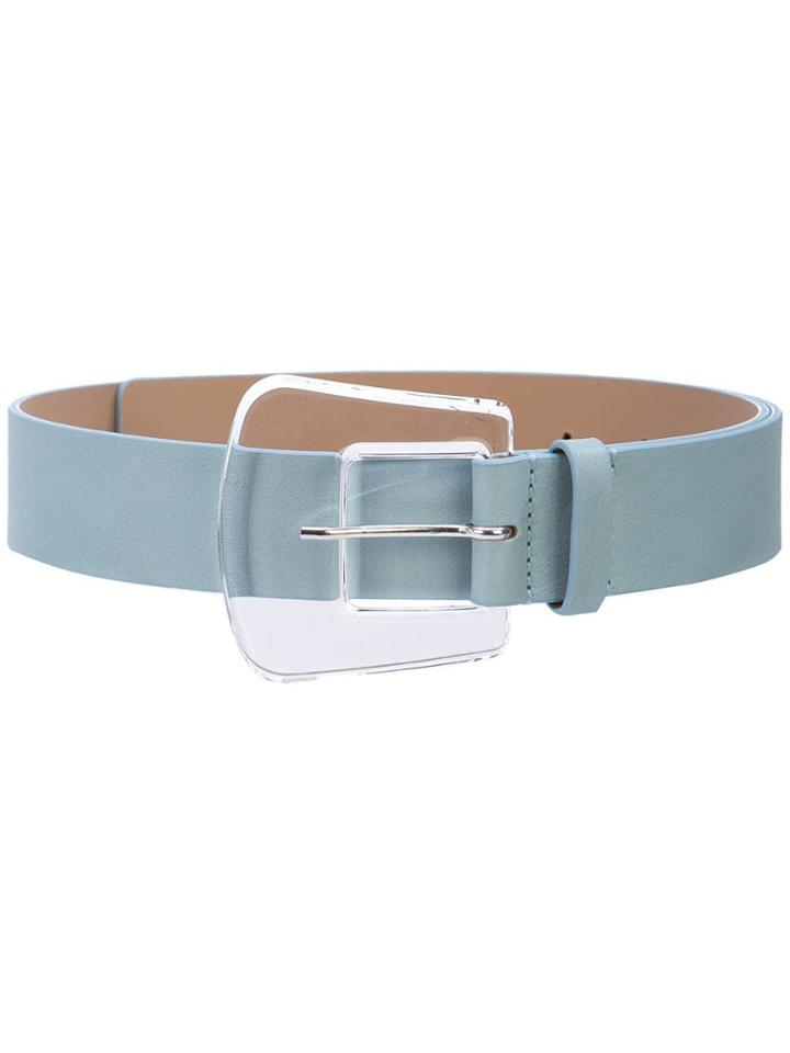 B-low The Belt Rectangle Buckle Belt - Blue