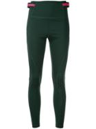 Lndr Double Stripe Fitted Leggings - Green