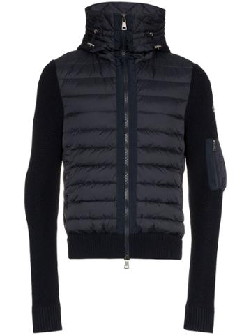 Moncler Monc Pdd Zip Hd Nvy - Blue
