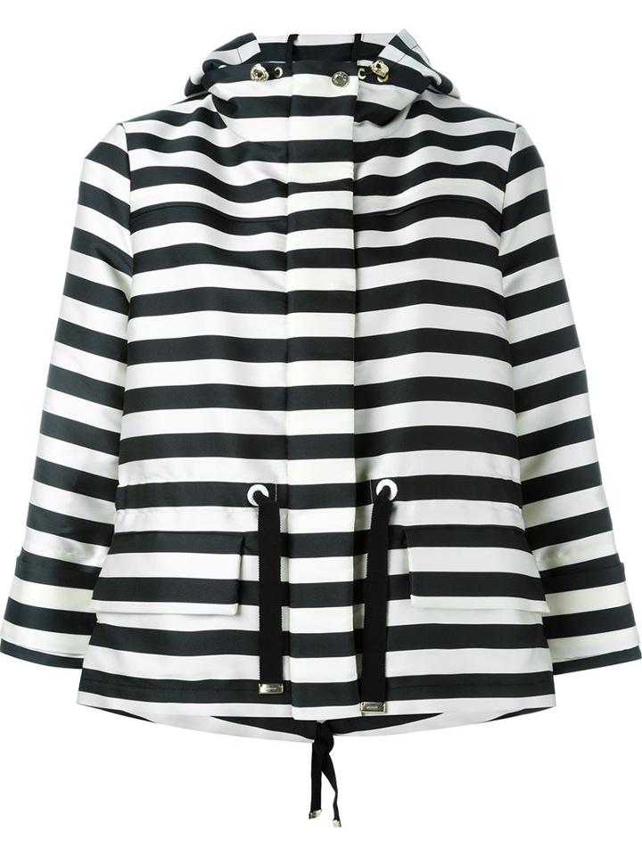 Moncler Hooded Striped Jacket