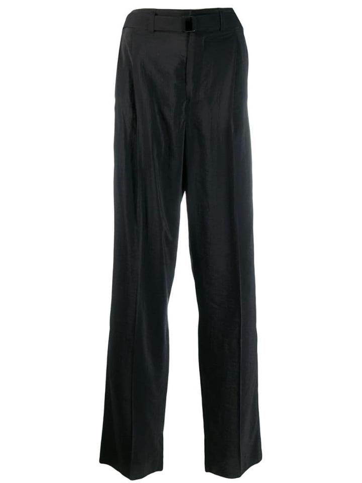 Lemaire Pleated Trousers - Black