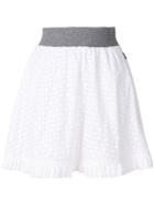 Love Moschino A-line Mini Skirt - White