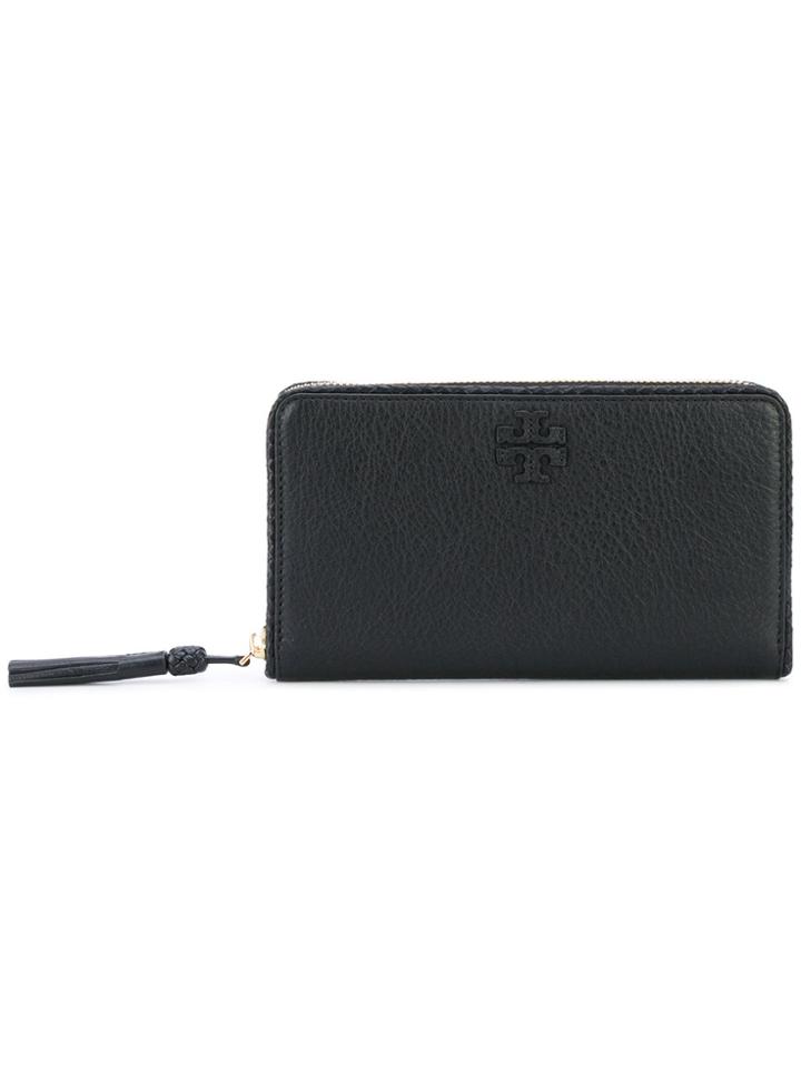 Tory Burch Taylor Zip Continental Wallet - Black