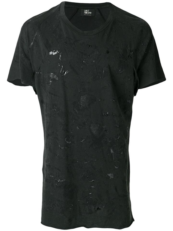 Lost & Found Rooms Distressed T-shirt - Grey
