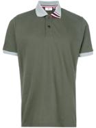 Rossignol Striped Detail Polo Shirt - Green