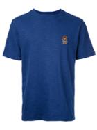Jupe By Jackie Embroidered Figure T-shirt, Men's, Size: Medium, Blue, Cotton/spandex/elastane
