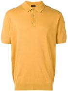 Altea Knitted Polo T-shirt - Yellow