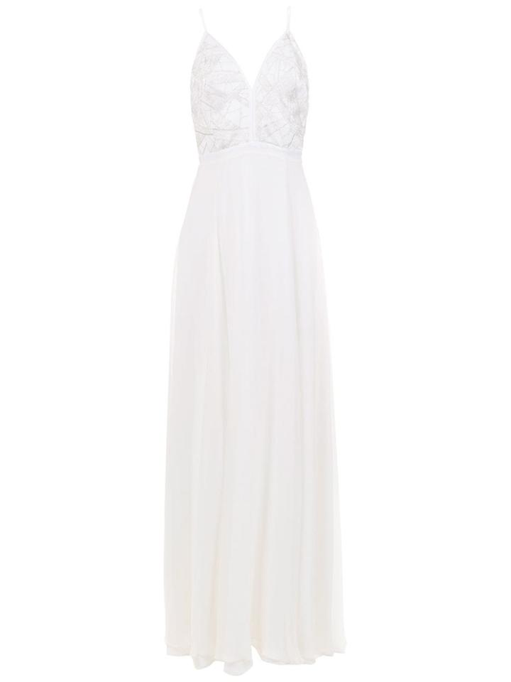 Tufi Duek Long Party Dress - White