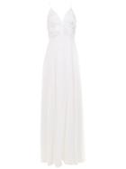 Tufi Duek Long Party Dress - White