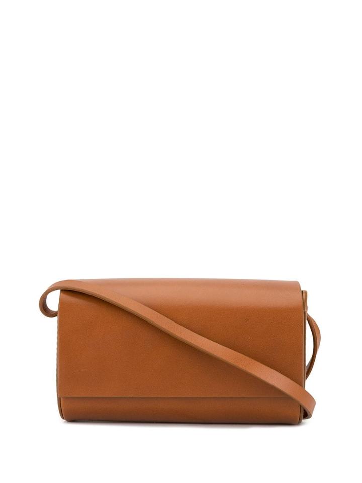 Building Block Petite Cross Body Bag - Brown