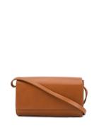 Building Block Petite Cross Body Bag - Brown