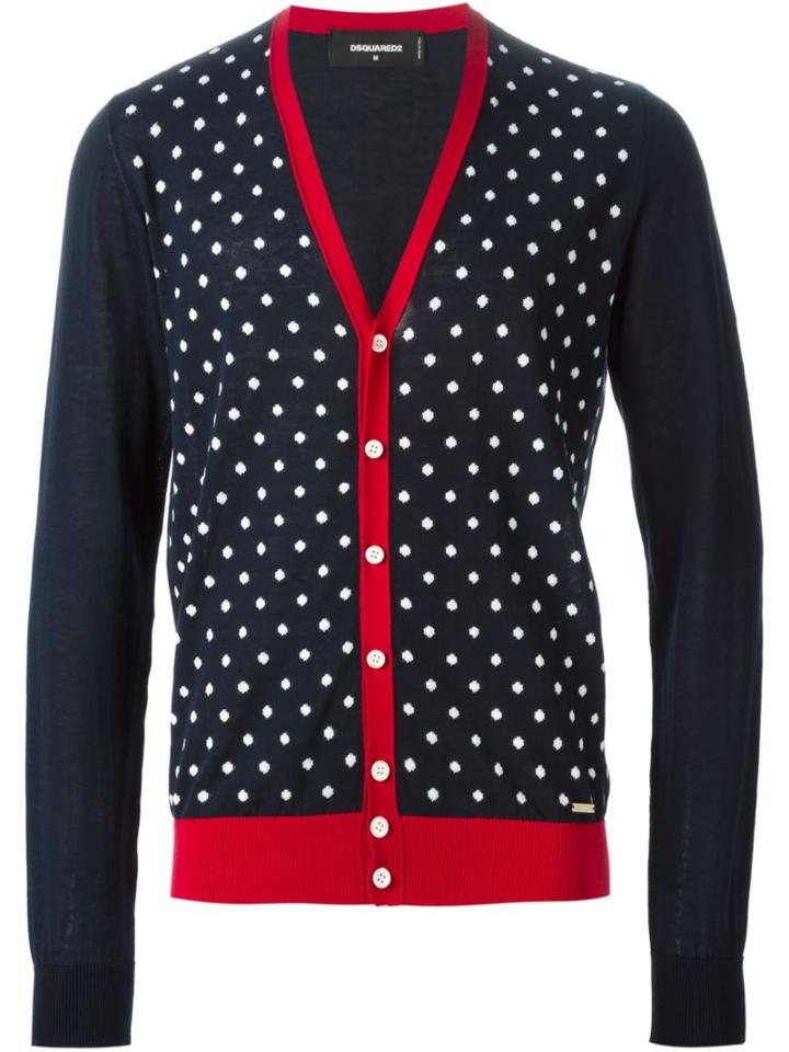 Dsquared2 Polka Dot Cardigan