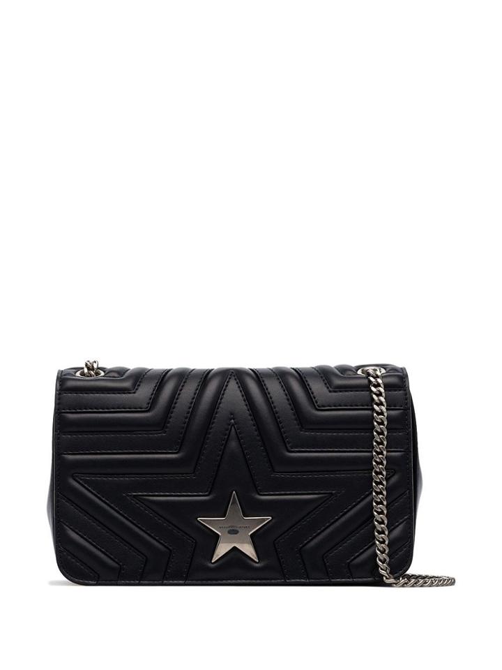 Stella Mccartney Stella Star Quilted Shoulder Bag - Blue