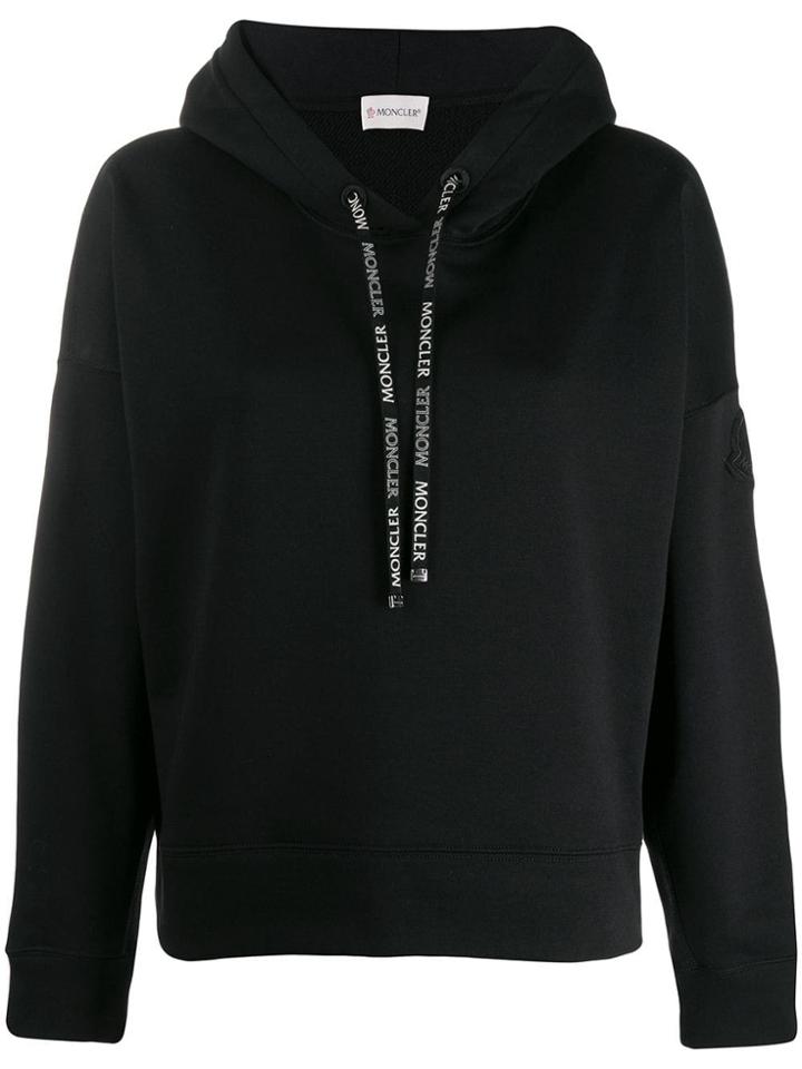 Moncler Hooded Sweatshirt - Black