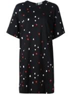 Grey Jason Wu Embroidered Fleece Dress