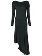 Mara Mac Asymmetric Dress - Black