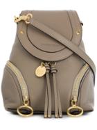 See By Chloé Olga Backpack - Nude & Neutrals