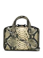 1017 Alyx 9sm Aligator Leather Shoulder Bag - Neutrals