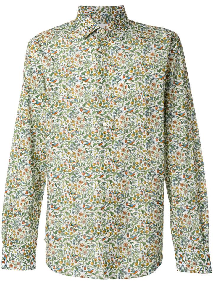 Paul Smith - Floral Print Shirt - Men - Cotton - 17 1/2, Cotton